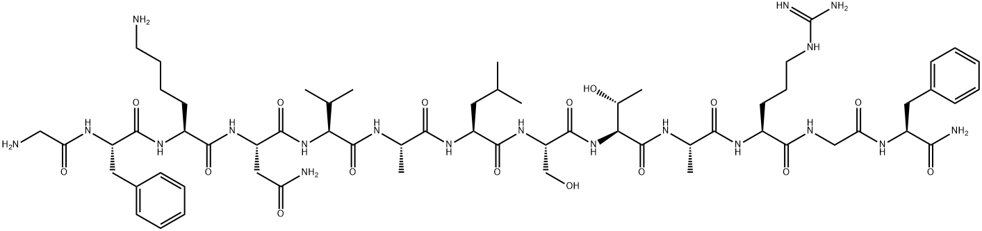 Locusta myotropin lom-AG Struktur