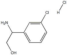 間氯苯甘胺醇鹽酸鹽 結(jié)構(gòu)式