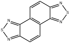 Naphtho[1,2-c:5,6-c']bis[1,2,5]thiadiazole Struktur