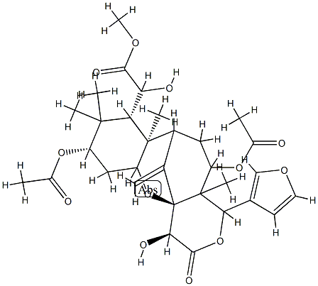 6-hydroxysandoricin Struktur