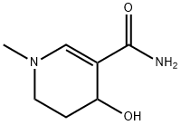 3-Pyridinecarboxamide,1,4,5,6-tetrahydro-4-hydroxy-1-methyl-(9CI) Struktur