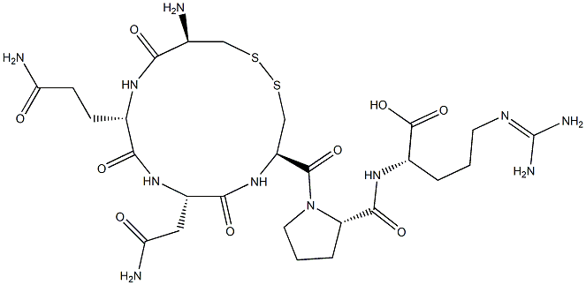 argipressin (4-8) Struktur