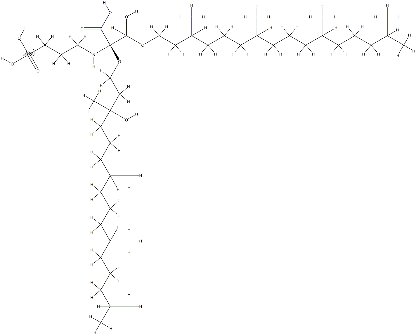 hydroxyarchaetidylserine Struktur