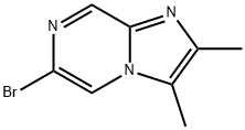 6-BROMO-2,3-DIMETHYL-IMIDAZO[1,2-A]PYRAZINE(WX637126) Struktur