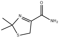 4-Thiazolecarboxamide,2,5-dihydro-2,2-dimethyl-(9CI) Struktur