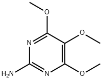 Pyrimidine, 2-amino-4,5,6-trimethoxy- (6CI,8CI) Struktur