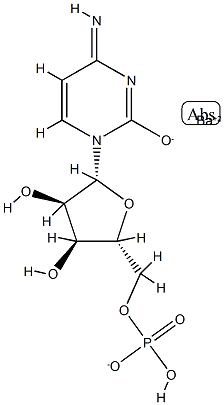 5'-Cytidylic acid barium salt Struktur