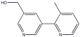 (3-methyl-2,3'-bipyridin-5'-yl)methanol Struktur