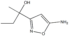 3-Isoxazolemethanol,5-amino--alpha--ethyl--alpha--methyl-(9CI) Struktur