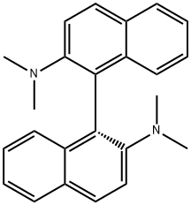 R-N,N,N',N'-tetramethyl-1,1'-binaphthyldiamine Struktur