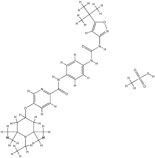 AC-710 Mesylate Struktur