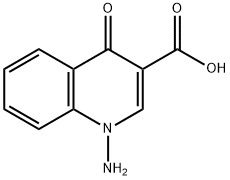 3-Quinolinecarboxylicacid,1-amino-1,4-dihydro-4-oxo-(9CI) Struktur