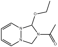 1H-[1,2,4]Triazolo[1,2-a]pyridazine,2-acetyl-1-ethoxy-2,3-dihydro-(9CI) Struktur