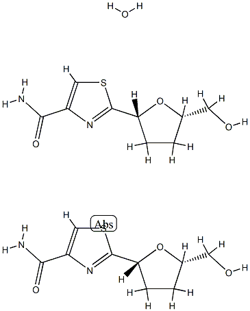 2',3'-dideoxytiazofurin Struktur