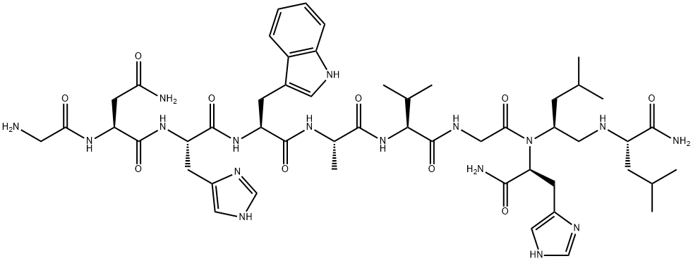 neuromedin C, Leu(9)-psi-(CH2NH)-Leu(10)- Struktur