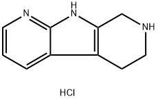 5H-Pyrrolo[2,3-b:5,4-c']dipyridine, 6,7,8,9-tetrahydro-, hydrochloride Struktur