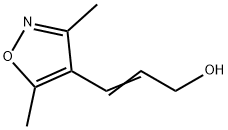 2-Propen-1-ol,3-(3,5-dimethyl-4-isoxazolyl)-(9CI) Struktur