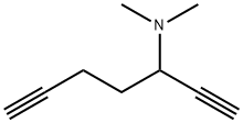 1,6-Heptadiyn-3-amine,N,N-dimethyl-(9CI) Struktur