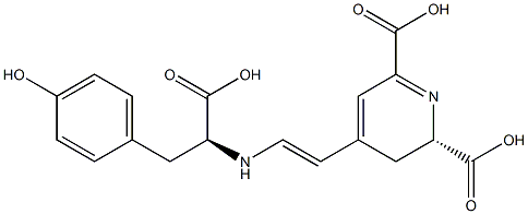 (R)-Tyrosine-betaxanthin Struktur