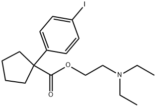 4-iodocaramiphen Struktur