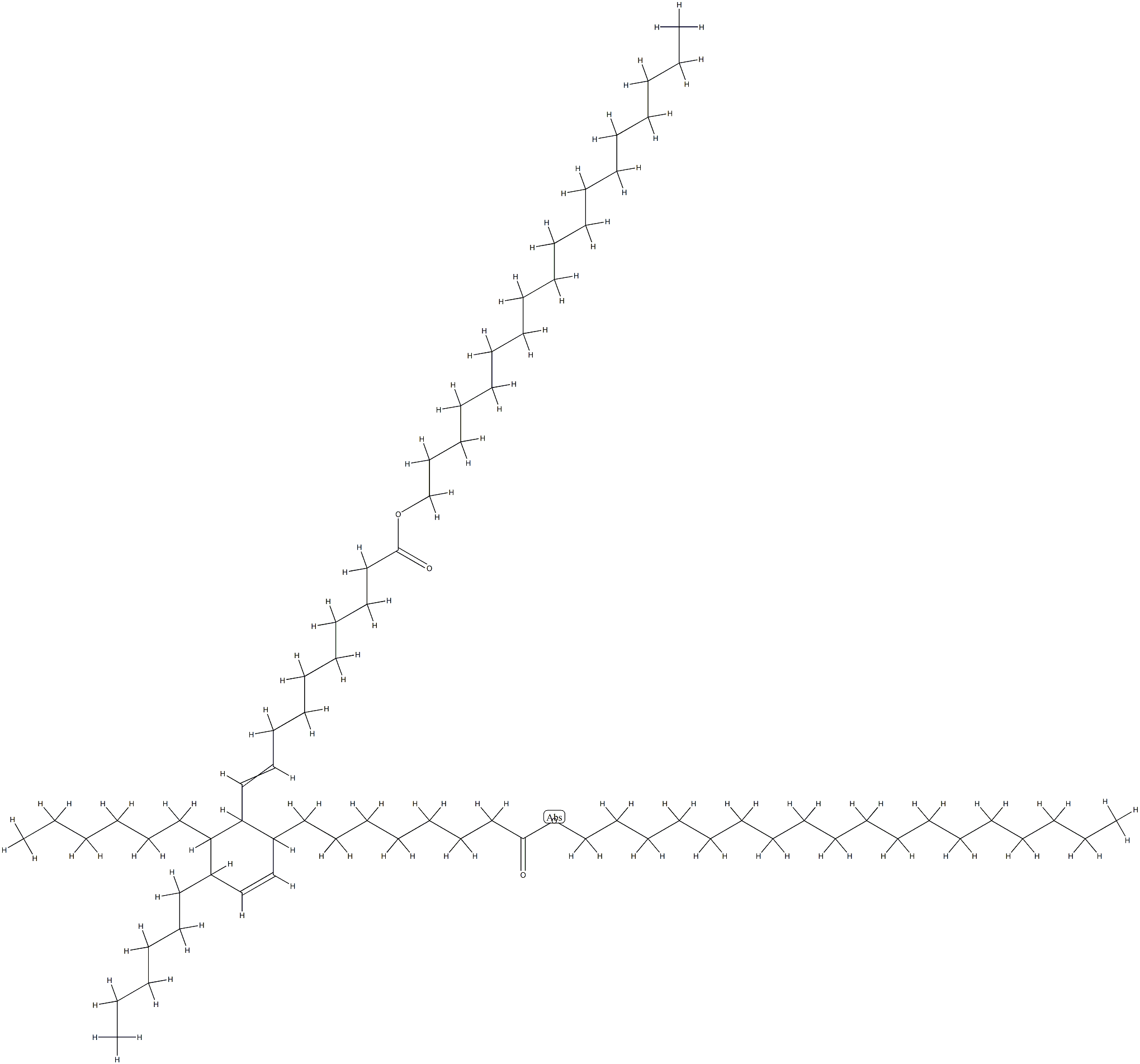 DICETEARYL DIMER DILINOLEATE Struktur