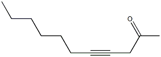 4-Undecyn-2-one Struktur