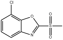 7-Chloro-2-Methanesulfonyl-Benzooxazole(WX636228) Struktur