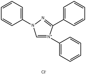 1,3,4-triphenyl-4H-1,2,4-triazol-1-iuM chloride Struktur