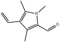 1H-Pyrrole-2-carboxaldehyde,4-ethenyl-1,3,5-trimethyl-(9CI) Struktur