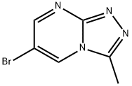 6-BROMO-3-METHYL[1,2,4]TRIAZOLO[4,3-A]PYRIMIDINE Struktur