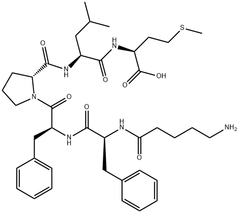 delta-Ava-Pro(9)-substance P (7-11) Struktur