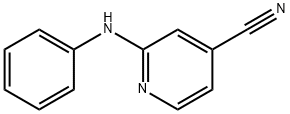 2-(phenylaMino)isonicotinonitrile Struktur