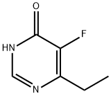 4-Ethyl-5-fluoro-6-hydroxypyrimidine Struktur