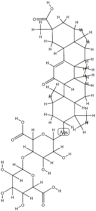 glyeurysaponin Struktur