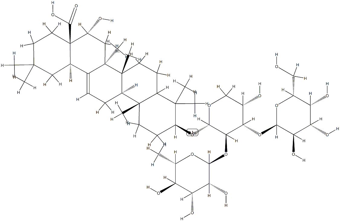 deutzicoside B Struktur