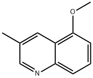 5-Methoxy-3-methylquinoline Struktur