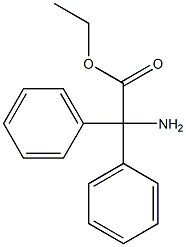 ethyl 2-amino-2,2-diphenylacetate Struktur