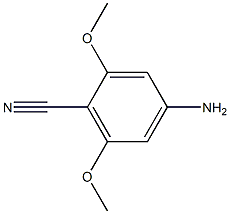 4-氨基-2,6-二甲氧基芐腈, 1378670-58-6, 結(jié)構(gòu)式