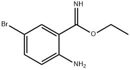 ethyl 2-amino-5-bromobenzimidate Struktur