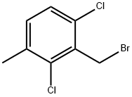 2-(bromomethyl)-1,3-dichloro-4-methylbenzene Struktur