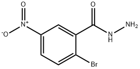 2-bromo-5-nitrobenzohydrazide Struktur