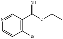 ethyl 4-bromonicotinimidate Struktur