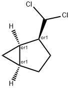 Bicyclo[3.1.0]hexane, 2-(dichloromethyl)-, (1-alpha-,2-ba-,5-alpha-)- (9CI) Struktur