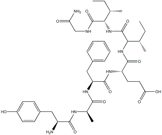 deltorphin II, Ile(5,6)- Struktur