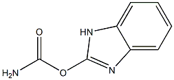 1H-Benzimidazol-2-ol,carbamate(ester)(9CI) Struktur