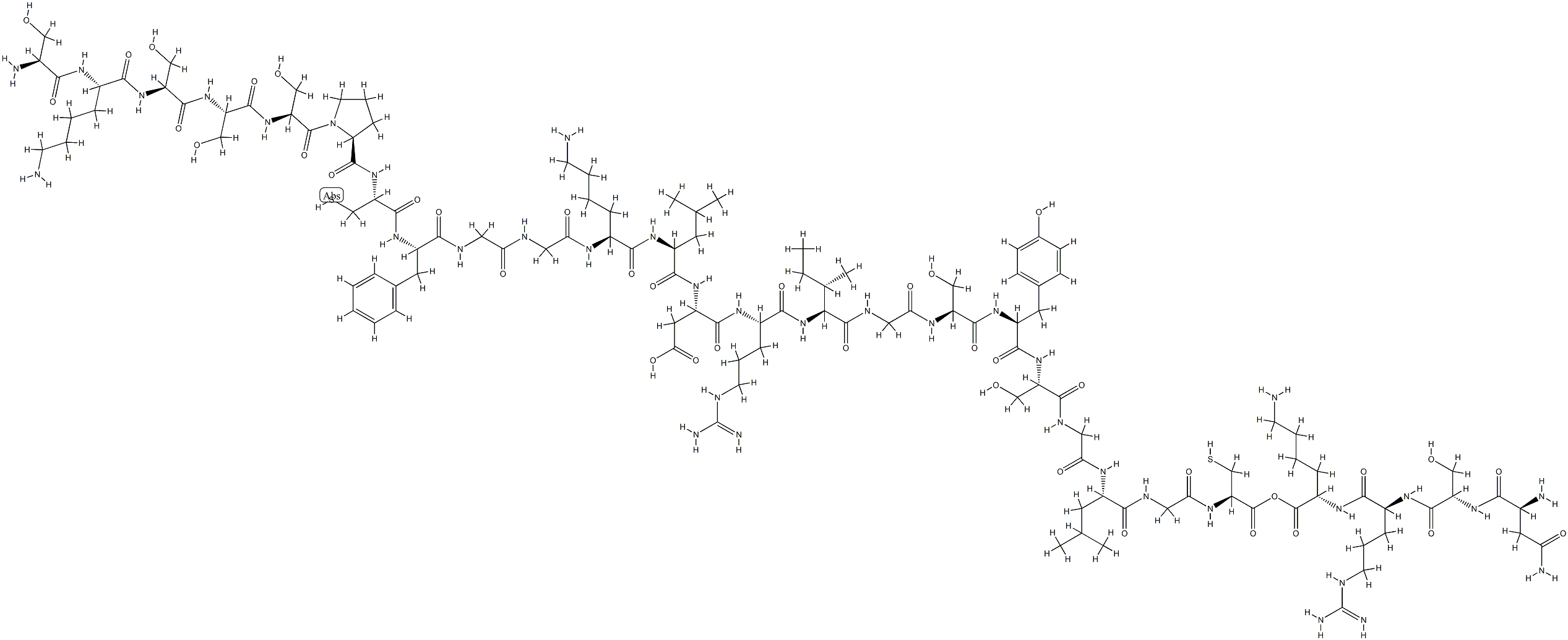 atrial natriuretic factor (1-27) Struktur