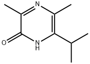 2(1H)-Pyrazinone,3,5-dimethyl-6-(1-methylethyl)-(9CI) Struktur