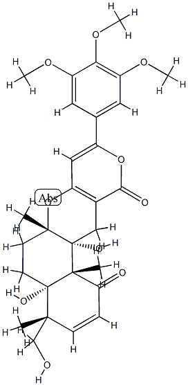 4-hydroxymethyl-4-demethylterritrem B Struktur