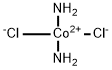 diamminedichlorocobalt(II) Struktur