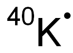 Potassium40 Struktur